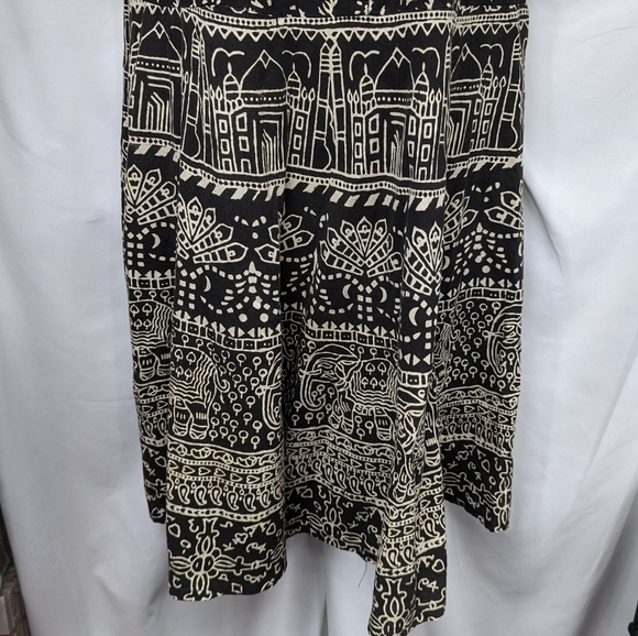 Sacred Threads Short Sleeve Shift Dress Sz S/M - Picture 6 of 11